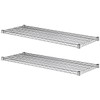 Zedfire Chrome Wire Shelf for Shelving Units, 2-Pack 18" x