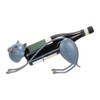Wine Holder Cat Style Sturdy Metal Space Saving Decorative Stylish