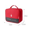 TUAKIMCE Drug Bag, red, /