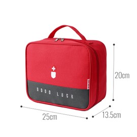 TUAKIMCE Drug Bag, red, /