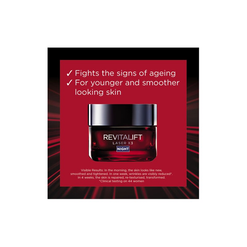 L'Oreal Revitalift Laser Night 50mL