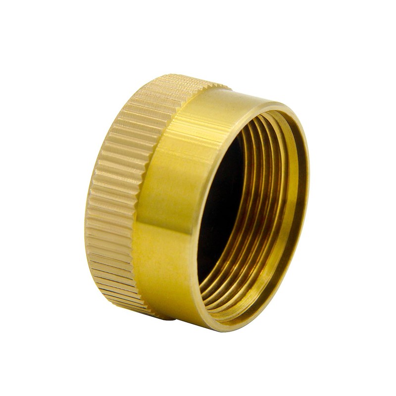 Beduan Solid Brass Refill 1 LB Propane Cylinder Cap Camping