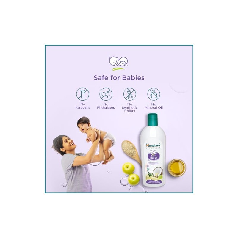 Himalaya Aceite Para Cabello De Bebé, 200 Ml