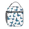 ukutarly Blue Butterfly Lunch Box for Men Women Adults Lunch