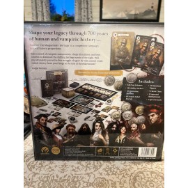 Vampire: The Masquerade --heritage board Game, reset, pack, two expansion packs