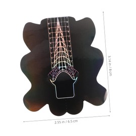 Mikinona Nail Sticks Holder 100pcs Nail Art Guide Forms Paper Material for Diy Salon Use