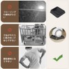 GOODCHI Caster Stoppers Fixed, Anti-Slip, Dent Prevention, Silent, Vibration Absorption,
