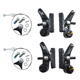 ZEOSS Dia-COMPE DC988EX Cyclocross Cantilever Brake Set (Front & Rear) Black, DP3132-Q