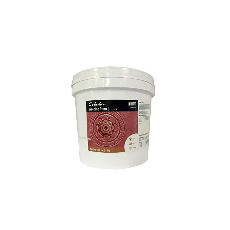 Amaco Celadon Glazes - 10 lb (Dry), Weeping Plum