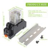 EPLZON AC 12V Electromagnetic Power Relay HH52P JQX-13FL 62PL Coil