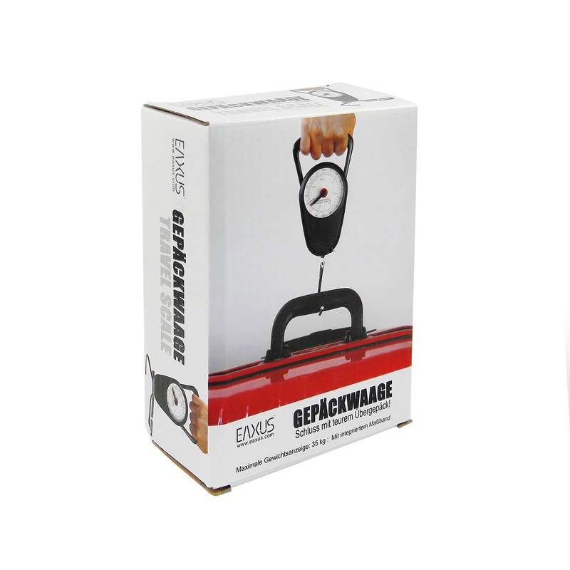 Eaxus® Set of 2 analogue luggage scales, gas scales up