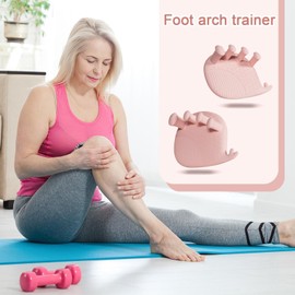 Foot Arch Trainer, Shock Absorbing Trainer, Anti-Slip Shock-Absorbing Arch Support for Athletes Post-Workout Ballet Pregnant Elderly Hiking Recovery