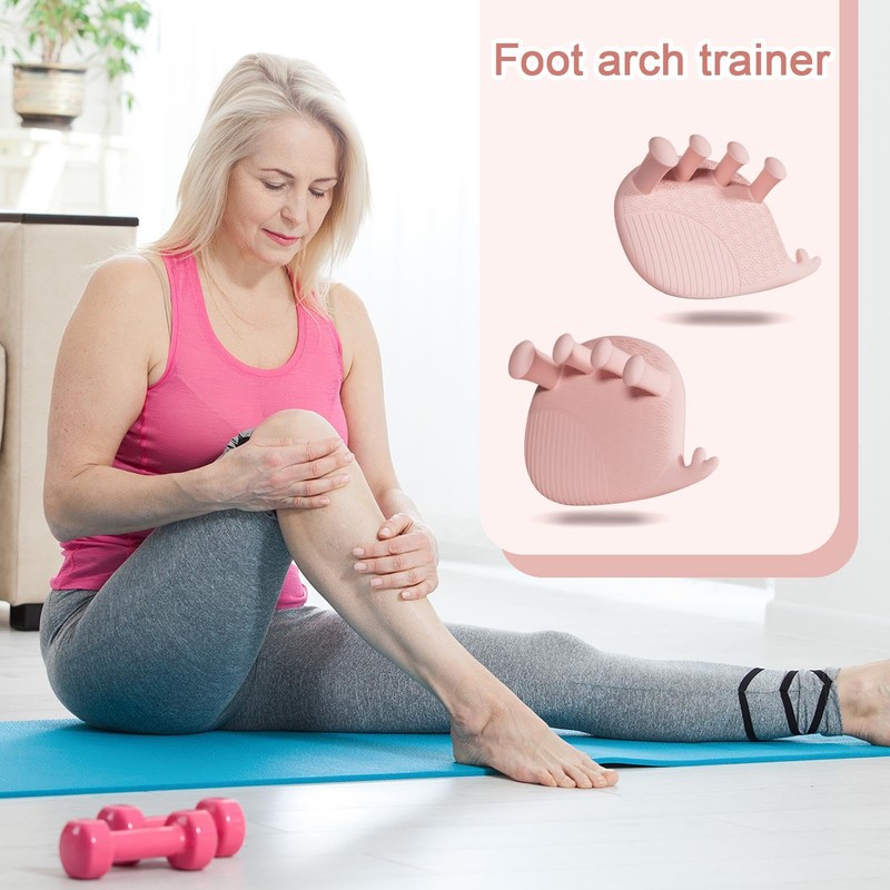 Foot Arch Trainer, Shock Absorbing Trainer, Anti-Slip Shock-Absorbing Arch Support