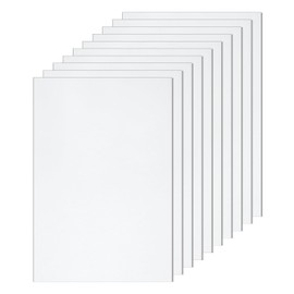 QUARKZMAN Pack of 10 Acrylic Panels 5 x 7 Inches, 0.1 Inch Thick Clear Plastic Panels Acrylic Sheet for Wall Crafts Photo Frame Display Projects Signs, Art Projects