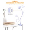 LiFMIRA Clip on Lamp USB Reading Light, 3 Color Modes,