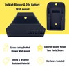 Wall Mount for Dewalt 20V Leaf Blower and 20v Battary