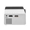 Mini Stylish Home Theater Portable LED Projector Multimedia Player Black