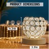 FuoiCorn Decorative Crystal Mood Table Lamp for Bedroom - 3