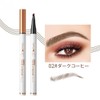 GECOMO 4 Prong Eyebrow Pencil, Non-Falling, Quick Dry Makeup, 36H