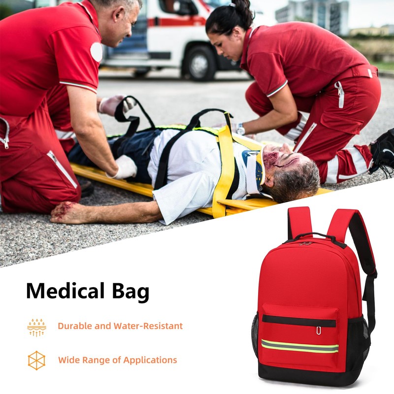 Be-Better Medical Backpack Empty Emergency Bag,First Aid Backpack Storage for
