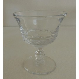 Fostoria #2630 "Century" Vintage FOSTORIA Century Pressed Glass ONE (1) Champagne/Tall Sherbet Glass