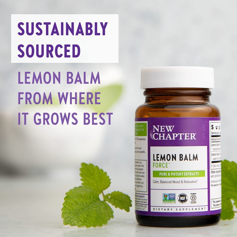 New Chapter New Chapter Lemon Balm Force with Supercritical Lemon