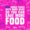 Ziploc Quart Food Storage Slider Bags, Power Shield Technology for