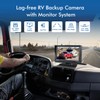 Dual RV Backup Camera Plug and Play, 7'' Backup Camera