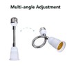 E26/E27 Light Socket Extender Adapter, 25cm/9.8 inch Light Bulb Extension,E26