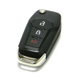 OEM 3-Button Keyless Entry Remote Flip Key Fob Compatible with Ford (FCC ID: N5F-AO8TAA / P/N: 164-R8130)