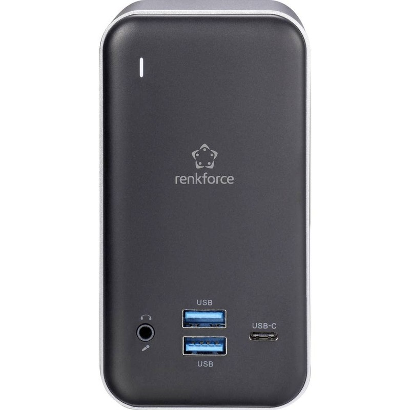 Renkforce USB-C® Docking Station RF-DKS-650 Suitable for Docking Station Brands: