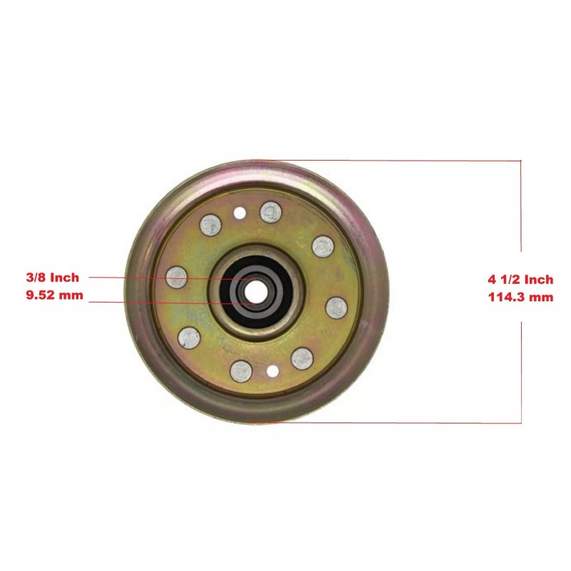 H&H Parts 3 Deck Idler Pulley Kit For Husqvarna YTH2148