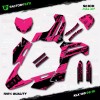 Factory EFX Black & Pink Slick Racing Graphics Kit fits