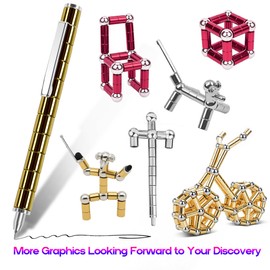 Fidget Pen, Decompression Magnetic Pen, Cool Fidget Toys for Stress and Anxiety Relief, Sensory Toys Best Gifts for Teenage Boys, Ideal Gift for 8-13 Years Old, Novelty Gifts for Teen and Adults