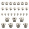 Pack of 30 Wooden Dowel Centring Tips, Solid Dowel Marker