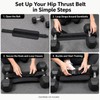 GuangTouL Hip Thrust Belt for Dumbbells