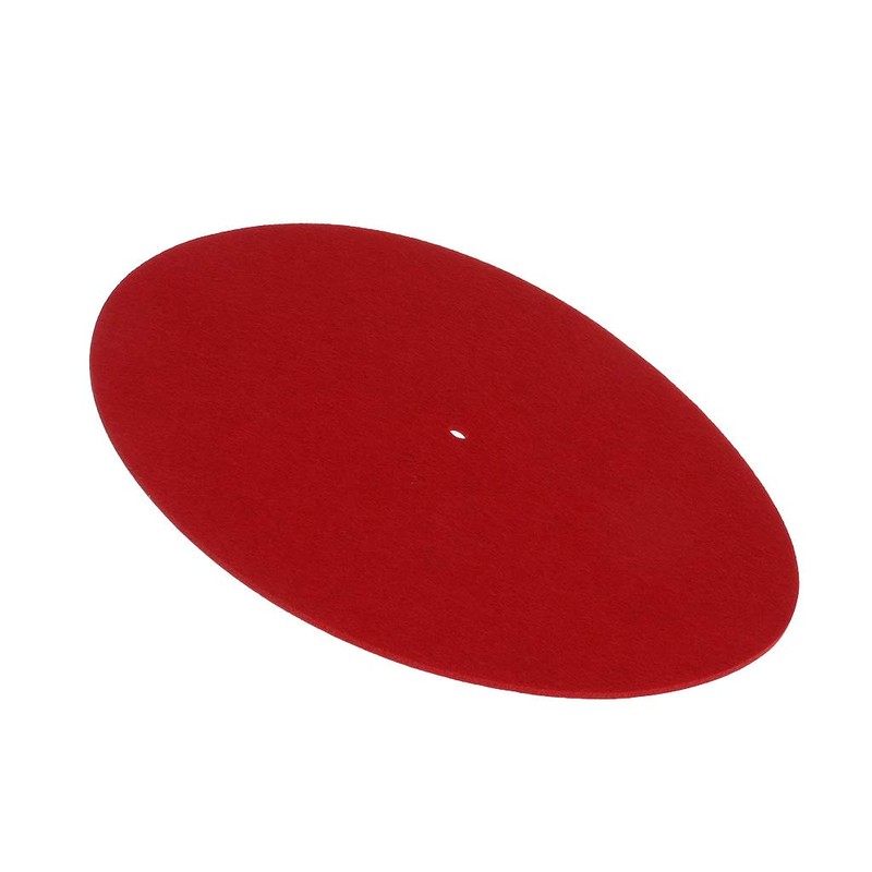 Lanema Turntable Mat(3mm),Slipmat Audiophile Felt Platter Vinyl Record Players Anti-Vibration