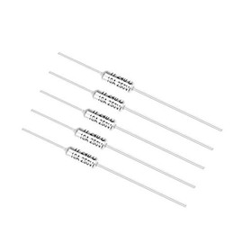 sourcing map Thermal Fuse 250V 10A TF 240 Celsius Degree Temperature Electrical Circuit Cutoff 5pcs
