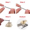 EuTengHao 100 Pieces Pin Locks Pin Backs Locking Pin Backs