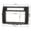 tomzz Audio 2455-052 Double DIN Radio Faceplate Compatible with Toyota