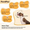AuraPaw Soft Dog Cone for Dogs After Surgery,Foldable Dog's Cone