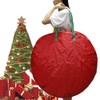Clear Storage Bag Christmas Wreath Storage Bag Christmas Decoration