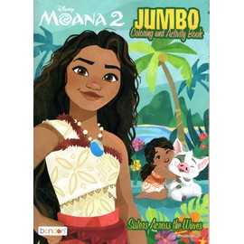 Moana 2 - Sisters Across the Waves - Coloring & Activity Book