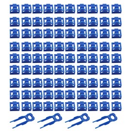 Snblzhef RJ45 Port Lock Kit with Key Ethernet Port Security Blocker Anti Dust Cap Protector for Router & Computer Ports C