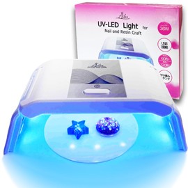 Aires UV Light, Resin Light, UV/LED, Gel Nail Light, Foldable, Compact, USB Type