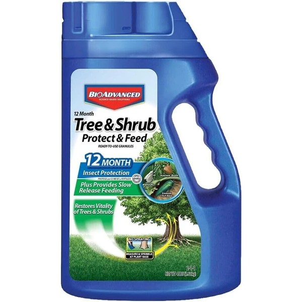 BioAdvanced 12 Month Tree and Shrub Protect & Feed II,4