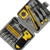 com-four® 24-Piece Tool Set for DIY Enthusiasts - Small Tool