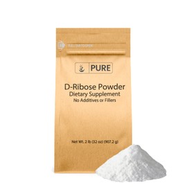 Pure Original Ingredients D-Ribose (2lb) Nutritional Supplement, Non-GMO, Gluten-Free, Unflavored