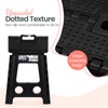 Delxo Folding Step Stool 16 Inch,Non-Slip Foldable Stools for Adults