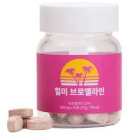Heal Me Bromelain Natural Digestive Enzyme Papain Old Pumpkin Potassium, 45 Tablets, 4 Pieces / 힐미 브로멜라인 자연유래 소화효소 파파인 늙은호박 칼륨, 45정, 4개